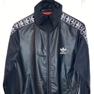 Adidas black sport jacket
